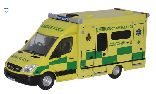 OXFORD DIECAST 76MA001 Welsh Ambulance
