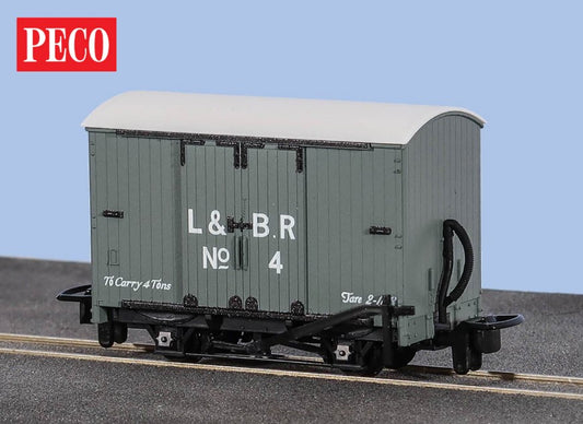 PECO GR-220C BOX VAN, L&B Livery No.4 - Chester Model Centre
