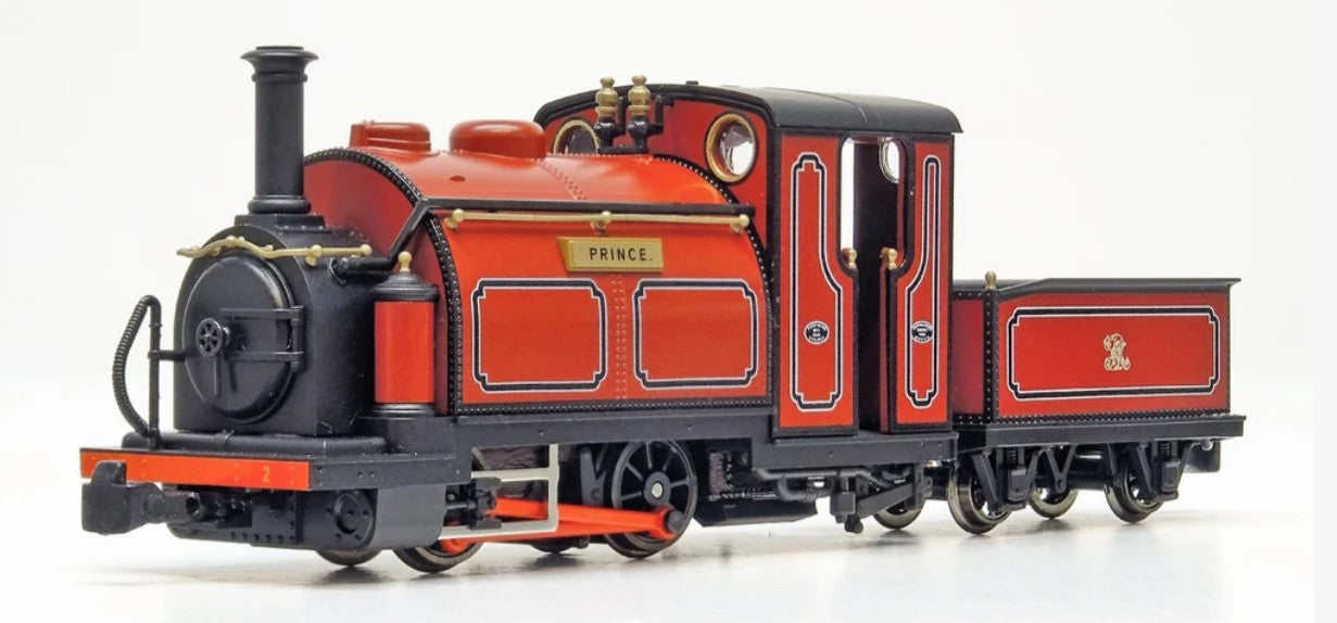 PECO / KATO #51-251B 00-9 Gauge Ffestiniog & West Highland Railway - Small England 'PRINCE' Lined Maroon Livery