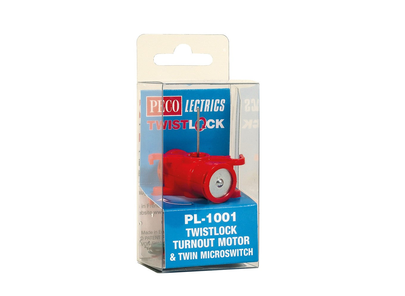 PECO PL-1001 Twistlock Point Motor & Twin Microswitch - Chester Model Centre