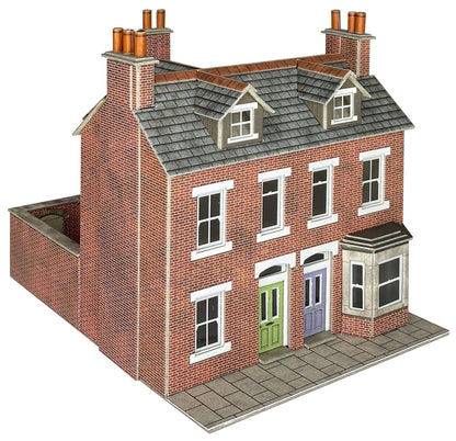 METCALFE PO300 00/HO Scale Terraced Houses – Brick - Chester Model Centre