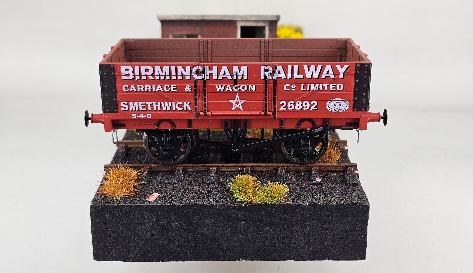 DAPOL Limited Edition (1/100) POWO1 'Birmingham Railway Carriage & Wagon Co. Limited' 5 Plank Wagon No.26892 (Tower Models 'Train Maker Series' Exclusive Model) - Chester Model Centre
