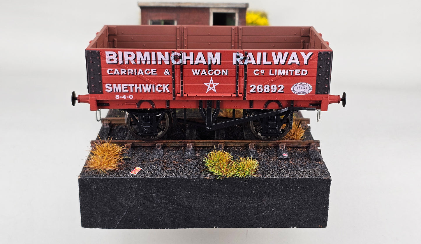 DAPOL Limited Edition (1/100) POWO1 'Birmingham Railway Carriage & Wagon Co. Limited' 5 Plank Wagon No.26892 (Tower Models 'Train Maker Series' Exclusive Model) - Chester Model Centre