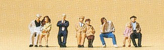 Preisser PR75024 TT:120 Passengers Seated (8) Figure Set - Chester Model Centre