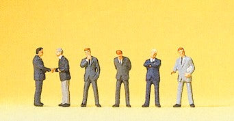 Preisser PR75032 TT:120 Businessmen (6) Figure Set - Chester Model Centre