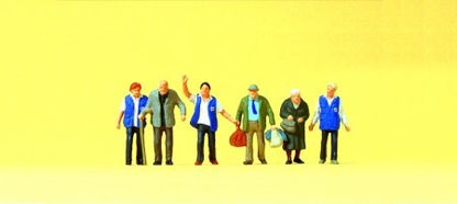 Preisser PR75046 TT:120 Travellers Aid (6) Figure Set - Chester Model Centre