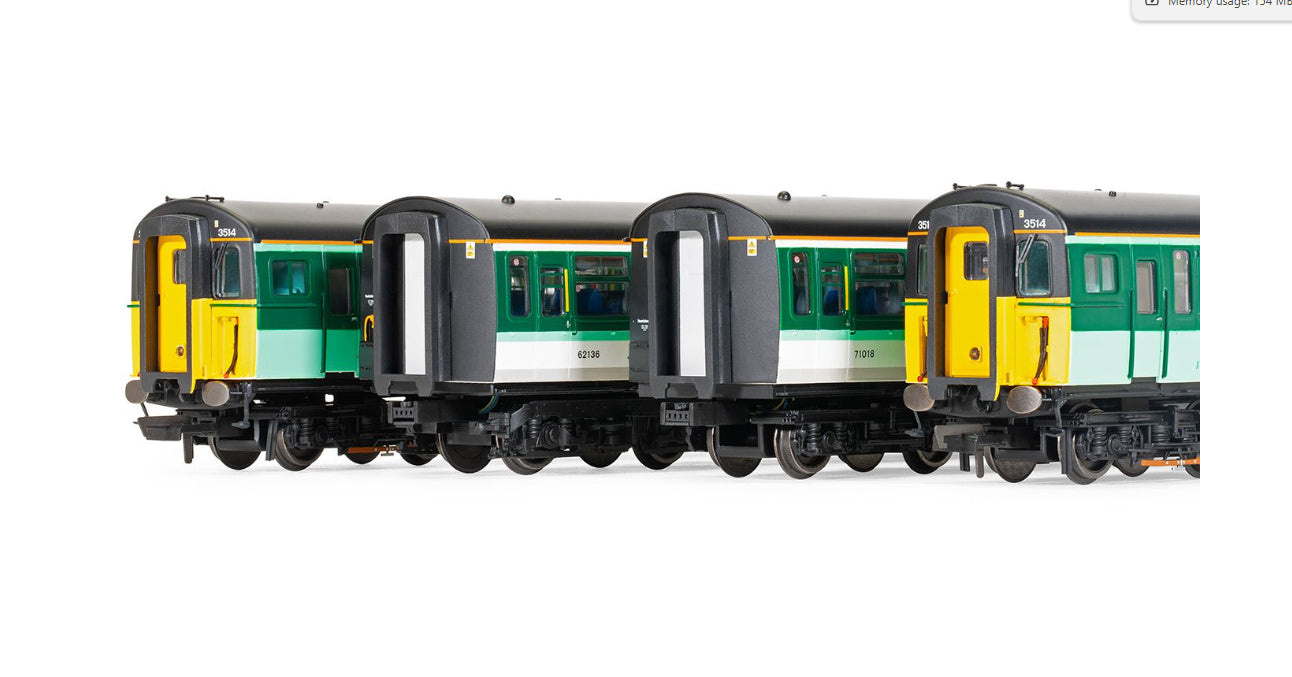 Hornby R30106 Southern Class 423 4-VEP EMU Train Pack - Era 10 - Chester Model Centre