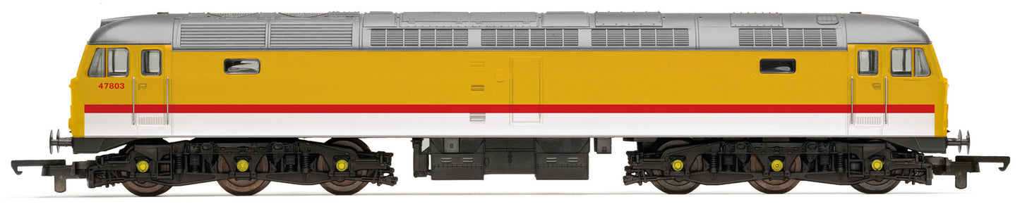 Hornby R30186 RailRoad Plus BR Infrastructure, Class 47, Co-Co, 47803 - Era 8 - Chester Model Centre