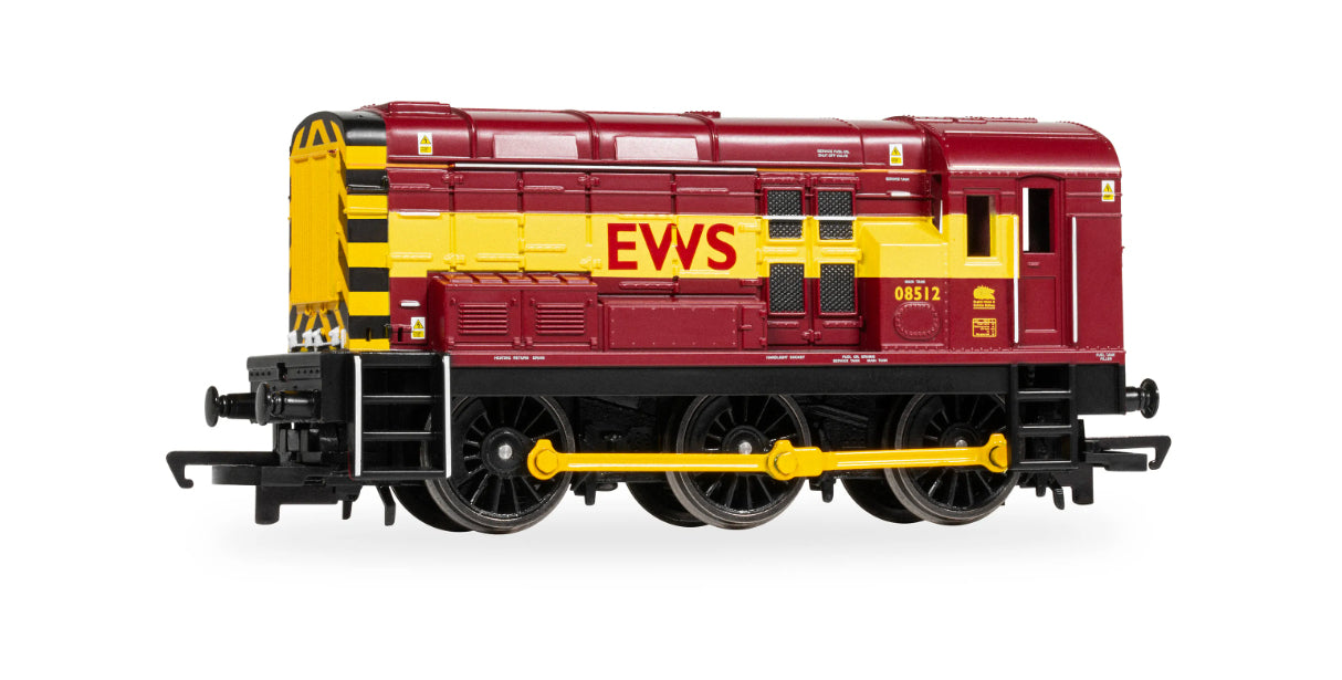 R30430 RailRoad: Class 08 - EWS - 08512 - Chester Model Centre