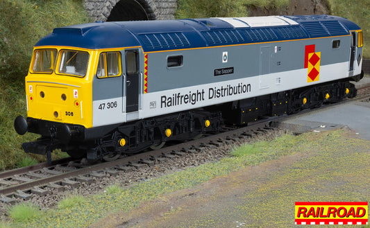 Hornby R30440 RailRoad - Railfreight Distribution - Class 47 - 'The Sapper' 47306 - Chester Model Centre