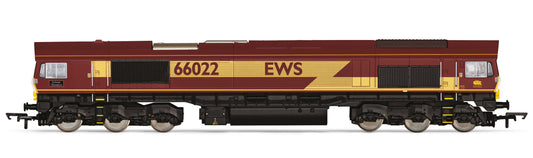 Hornby R30532TXS RailRoad: EWS - Class 66 - 'Lafarge Charnwood' 66022 (DCC Sound Fitted) - Chester Model Centre