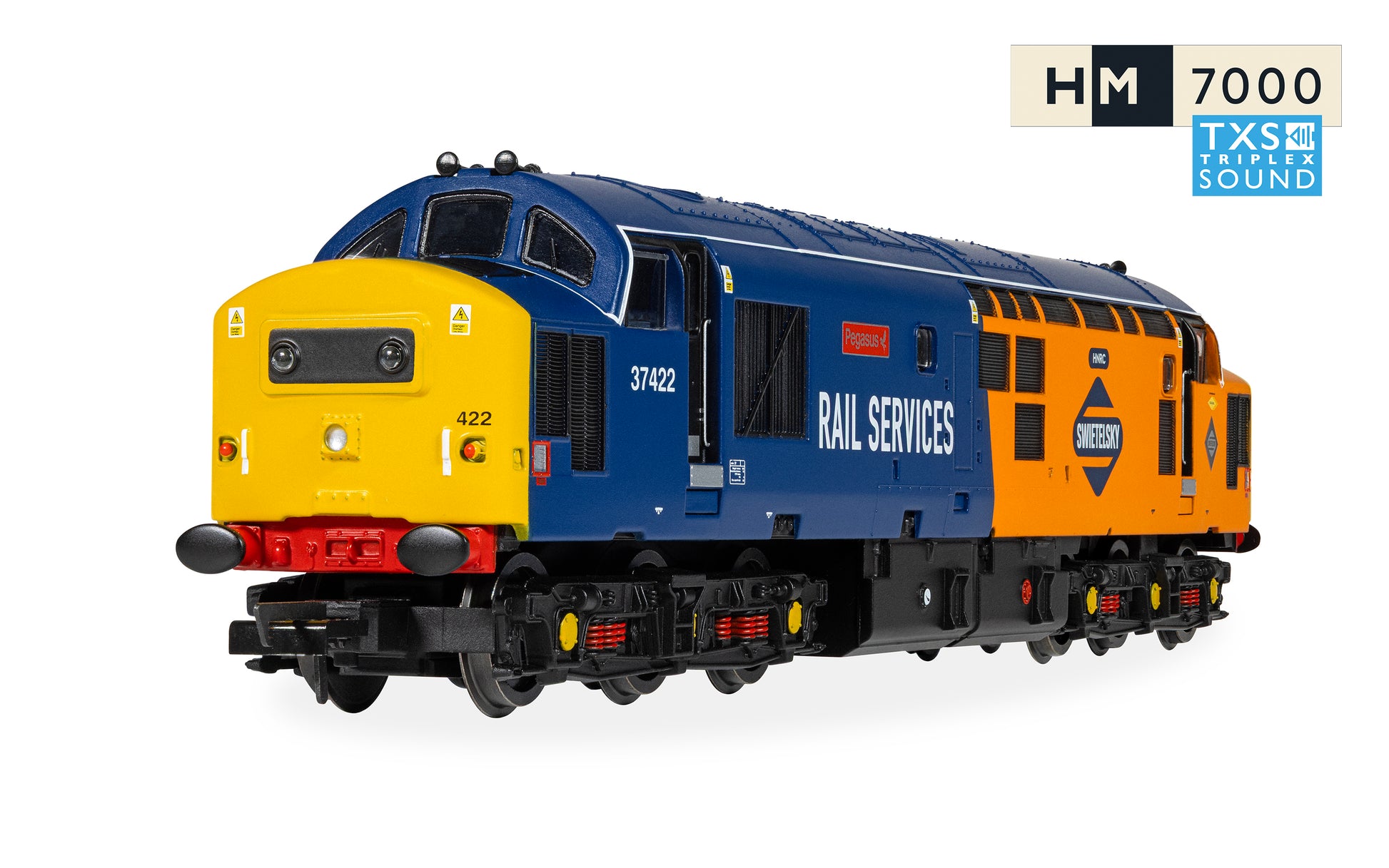 Hornby R30544TXS RailRoad: Rail Services - Class 37 - 'Pegasus' 37422 - Sound Fitted - Chester Model Centre