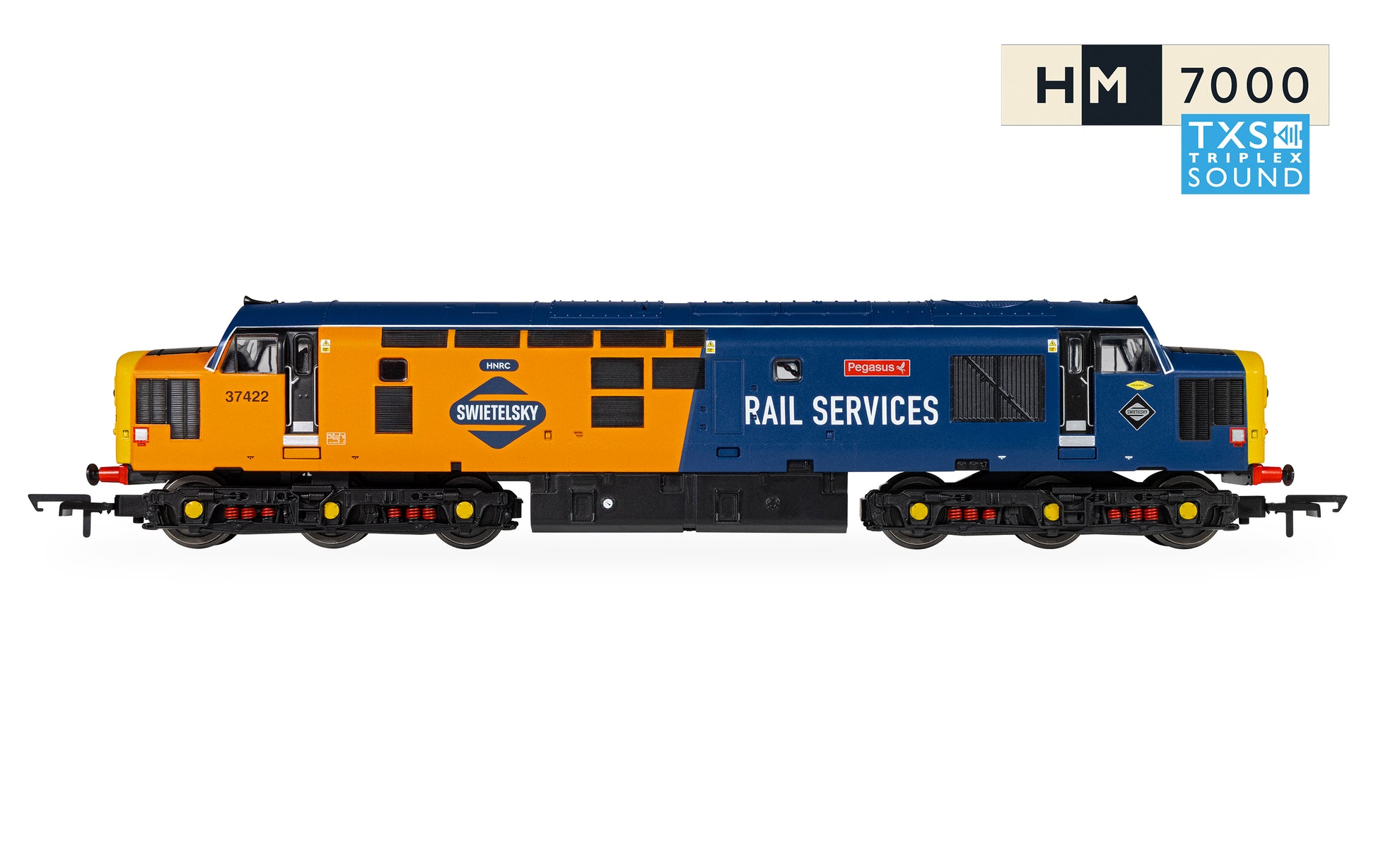 Hornby R30544TXS RailRoad: Rail Services - Class 37 - 'Pegasus' 37422 - Sound Fitted - Chester Model Centre