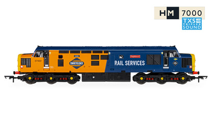 Hornby R30544TXS RailRoad: Rail Services - Class 37 - 'Pegasus' 37422 - Sound Fitted - Chester Model Centre