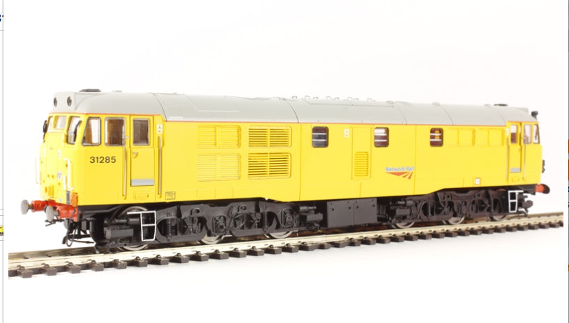 Hornby R3344 Class 31 Locomotive 31 285 Network Rail Yellow - DCC Fitted - Chester Model Centre