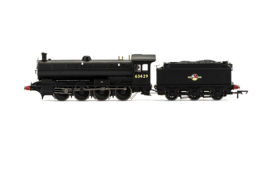 Hornby R3426 BR 0-8-0 Q6 63429 Black Late Crest DCC Ready - Chester Model Centre