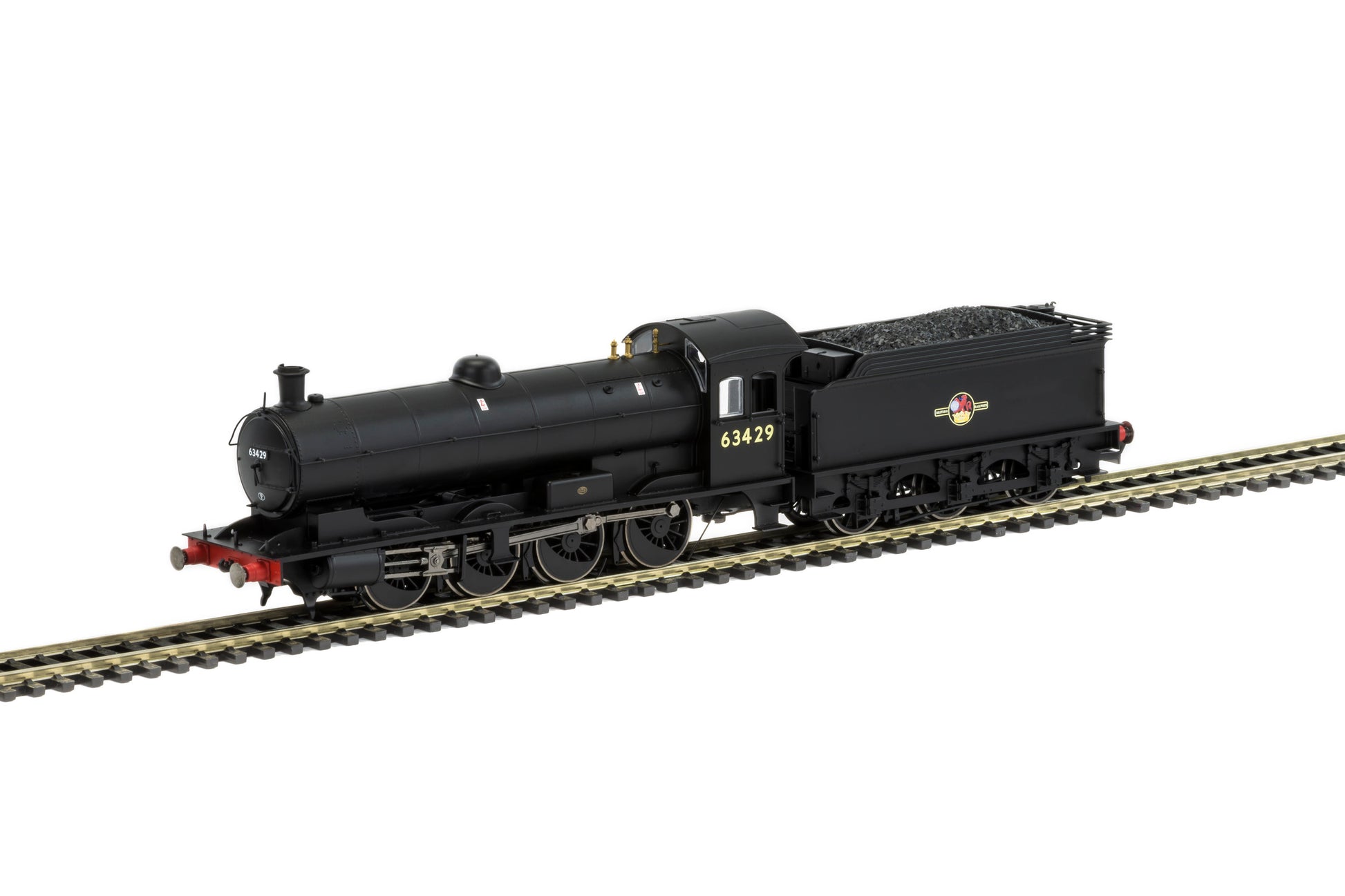 Hornby R3426 BR 0-8-0 Q6 63429 Black Late Crest DCC Ready - Chester Model Centre