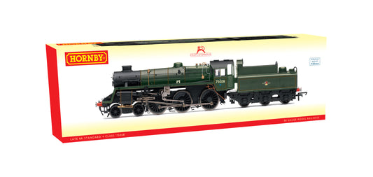 Hornby OO Gauge R3547 Standard Class 4MT '75008' BR Lined Green Late Crest