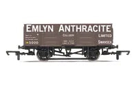 Hornby R60111 21T Coal Wagon, Emlyn Anthracite - Era 3 - Chester Model Centre