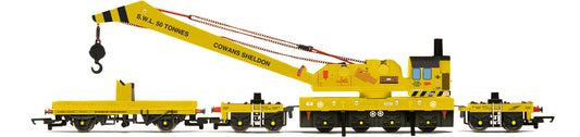 SALE - Hornby R60123 The One:One Collection, BR, 50T Breakdown Crane, Cowans Sheldon, 'ADRC96719' - Era 8 - Chester Model Centre