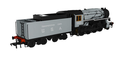 RAPIDO #926006 USATC S160 No.5820 ‘Big Jim’ (as preserved) Part of the USATC S160 collection - DCC Ready - 21 Pin