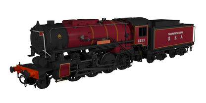 RAPIDO #926008 USATC S160 No.2253′ Omaha’ (as preserved) Part of the USATC S160 collection - DCC Ready - 21 Pin