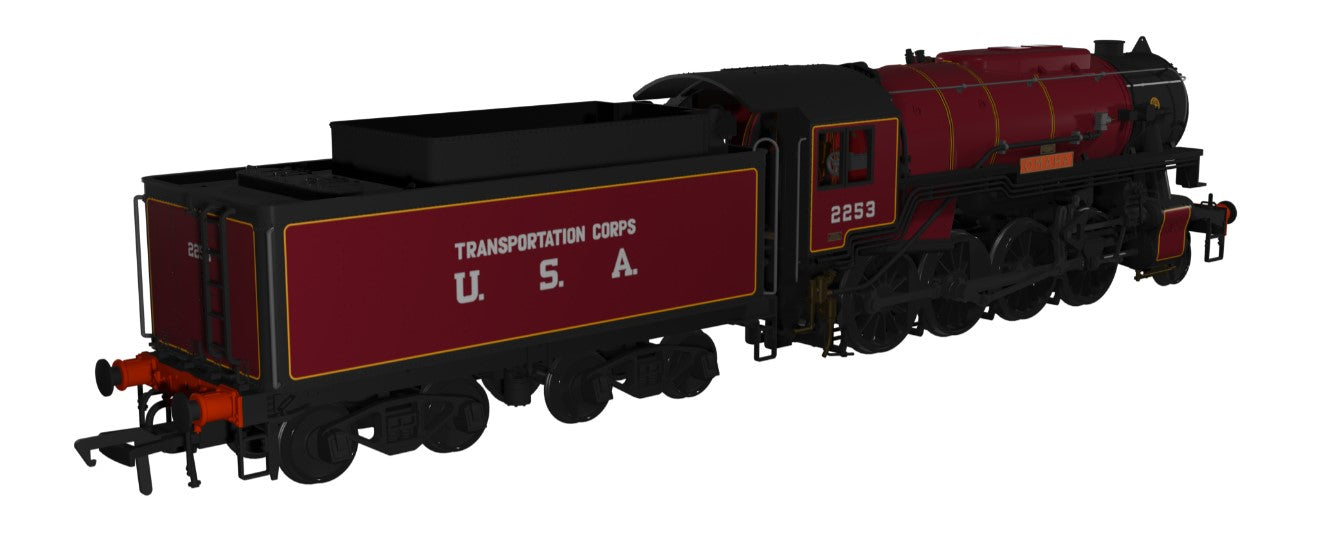 RAPIDO #926008 USATC S160 No.2253′ Omaha’ (as preserved) Part of the USATC S160 collection - DCC Ready - 21 Pin