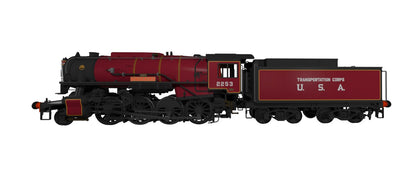 RAPIDO #926008 USATC S160 No.2253′ Omaha’ (as preserved) Part of the USATC S160 collection - DCC Ready - 21 Pin