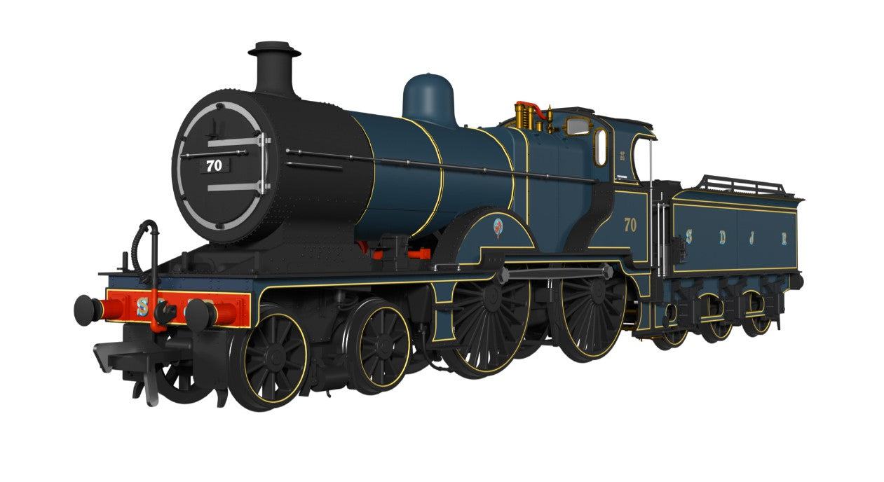 RAPIDO #974004 - MR 483 No.70 SDJR Blue (Part of the MR 483 collection) DCC Ready - 21 Pin