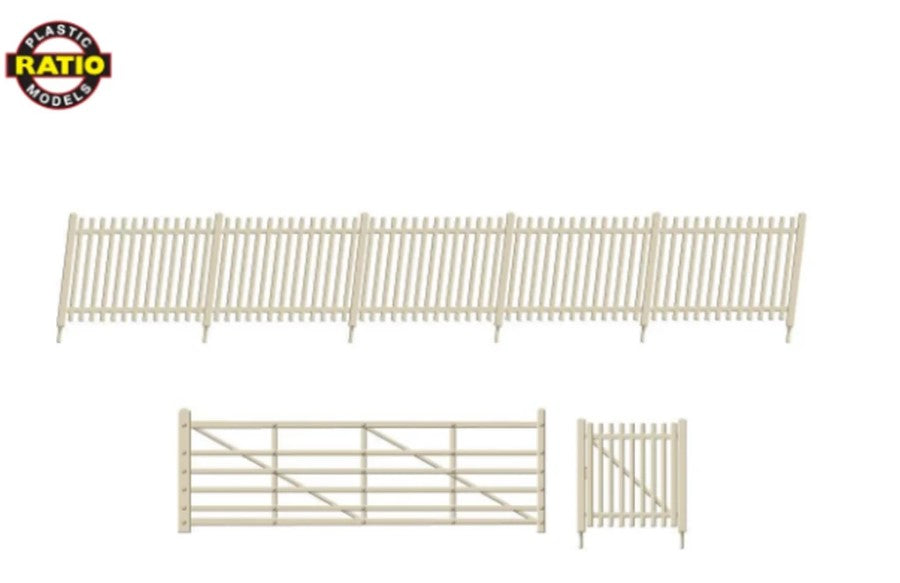 RATIO 432A SR Concrete Pale Fencing (Ramps and Gates)