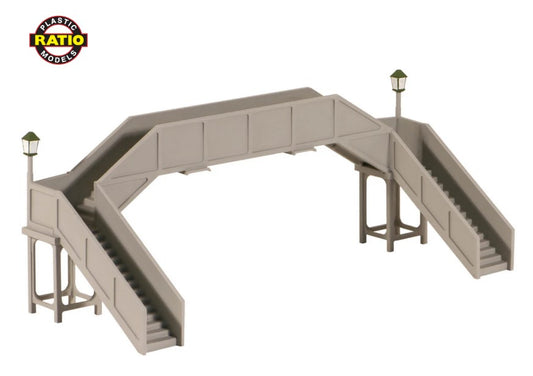 RATIO OO/HO Gauge 517 SR Concrete Footbridge - Chester Model Centre