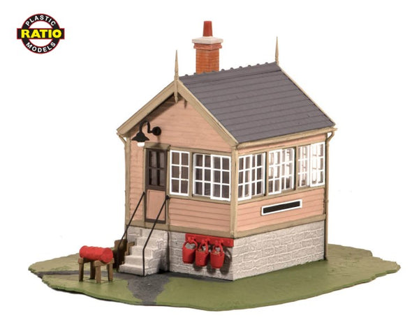 RATIO OO/HO Gauge 503 Platform/Ground Level Signal Box – Chester Model ...