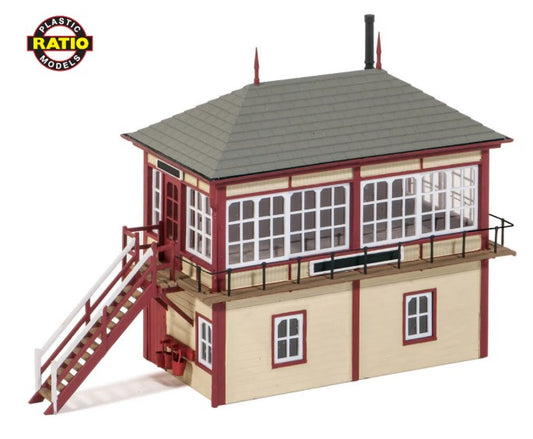RATIO OO/HO Gauge 536 Midland Signal Box - Chester Model Centre