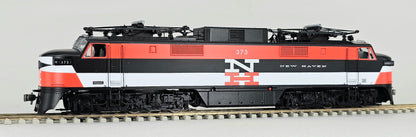 RAPIDO TRAINS INC. #84004 HO Scale GE EP-5 NEW HAVEN #373 (as Delivered w/Vents). DC, but can be converted to DCC using a 21 pin decoder.