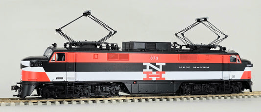 RAPIDO TRAINS INC. #84004 HO Scale GE EP-5 NEW HAVEN #373 (as Delivered w/Vents). DC, but can be converted to DCC using a 21 pin decoder.