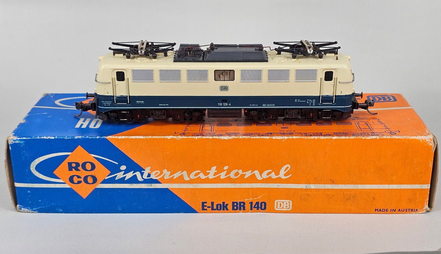 Roco 4136A BR Class 140 Electric Locomotive Blue/Cream - Chester Model Centre
