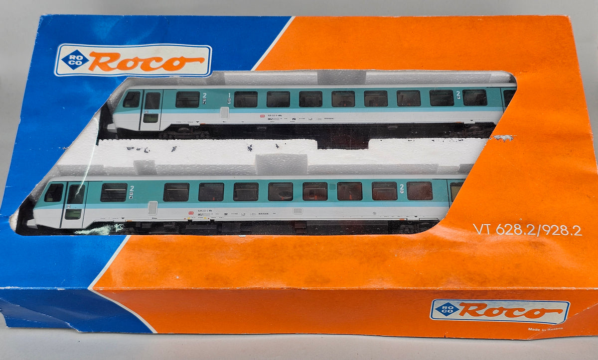 Ho Roco 45802 Roco HO Scale 43022 DB Railcar Set of 2 VT 628.2/928.2 – Chester Model ...