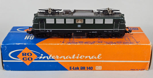 Roco 4136A BR 140 Electric Locomotive Dark Green DB Livery - Chester Model Centre
