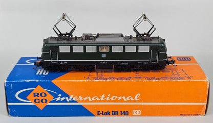 Roco 4136A BR 140 Electric Locomotive Dark Green DB Livery - Chester Model Centre
