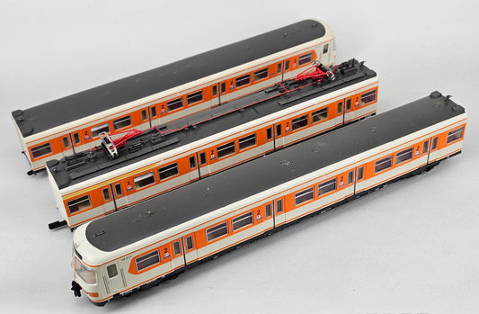 Roco 43001 HO Scale BR 420/421 Deutsche Bundesbahn (DB) S-Bahn Coach Set of 3 - Chester Model Centre