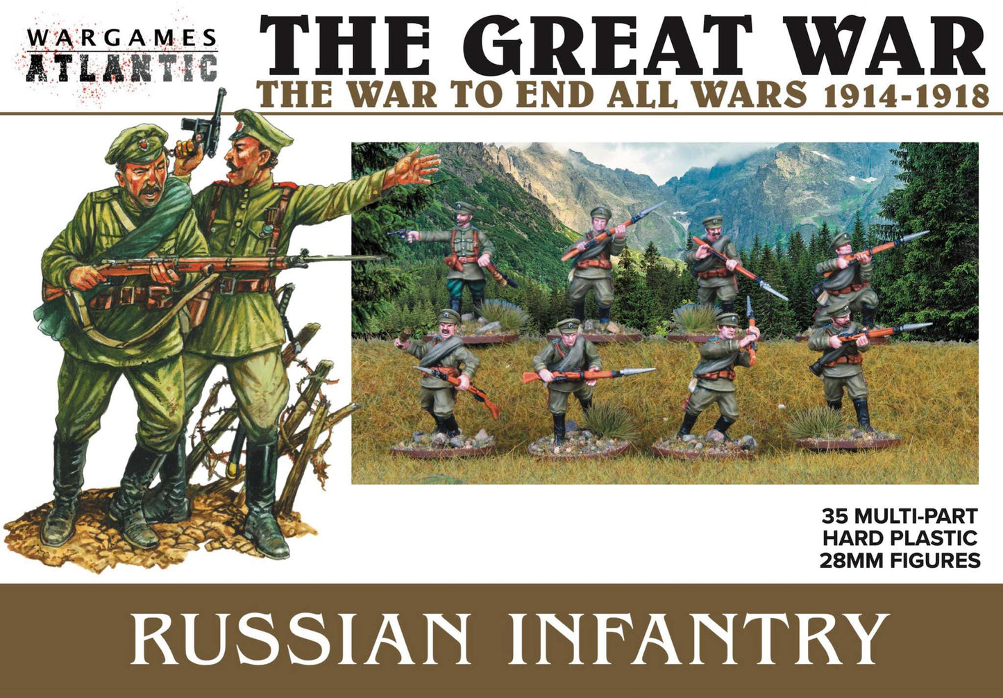Wargames Atlantic Great War Russian Infantry
