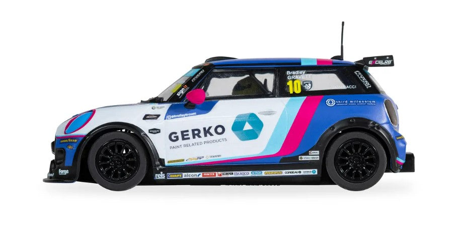 SCALEXTRIC C4410 Mini Cooper F56 Mini Challenge 2024 Bradley Gravett - Chester Model Centre