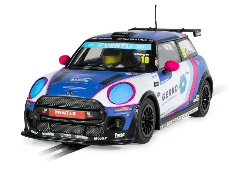SCALEXTRIC C4410 Mini Cooper F56 Mini Challenge 2024 Bradley Gravett - Chester Model Centre
