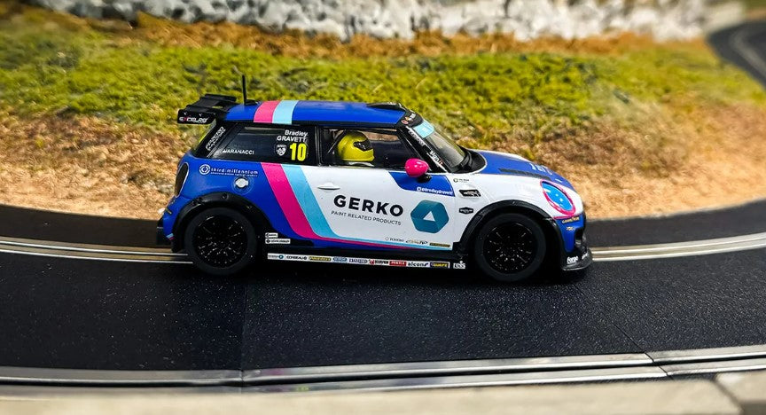 SCALEXTRIC C4410 Mini Cooper F56 Mini Challenge 2024 Bradley Gravett - Chester Model Centre