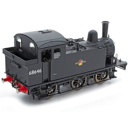 ACCURASCALE (ACC2428) HILL J68 Class 0-6-0T Late BR 68646 Plain Black - Era 5 - Chester Model Centre