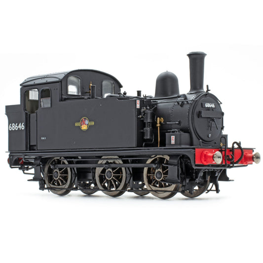 ACCURASCALE (ACC2441-DCC) HILL J68 Class 0-6-0T Late BR 68646 Plain Black - Era 5 - DCC Sound Fitted - Chester Model Centre