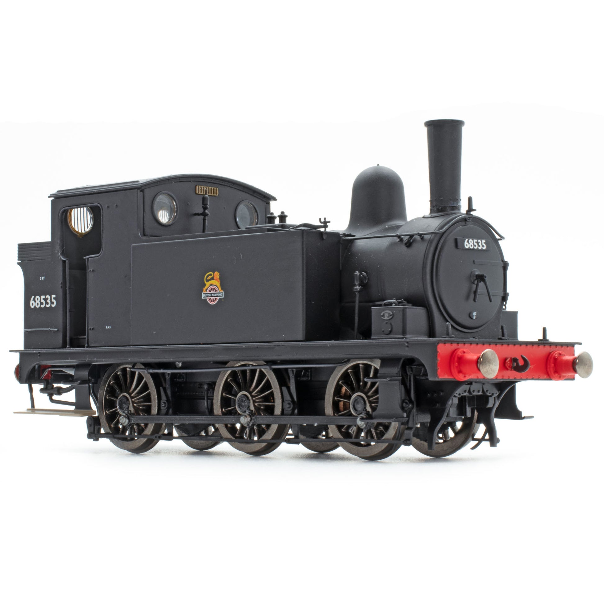 ACCURASCALE (ACC2434) HOLDEN J67/J69 Class 0-6-0T BR 68535 Plain Black Early Emblem - Era 4 - Chester Model Centre