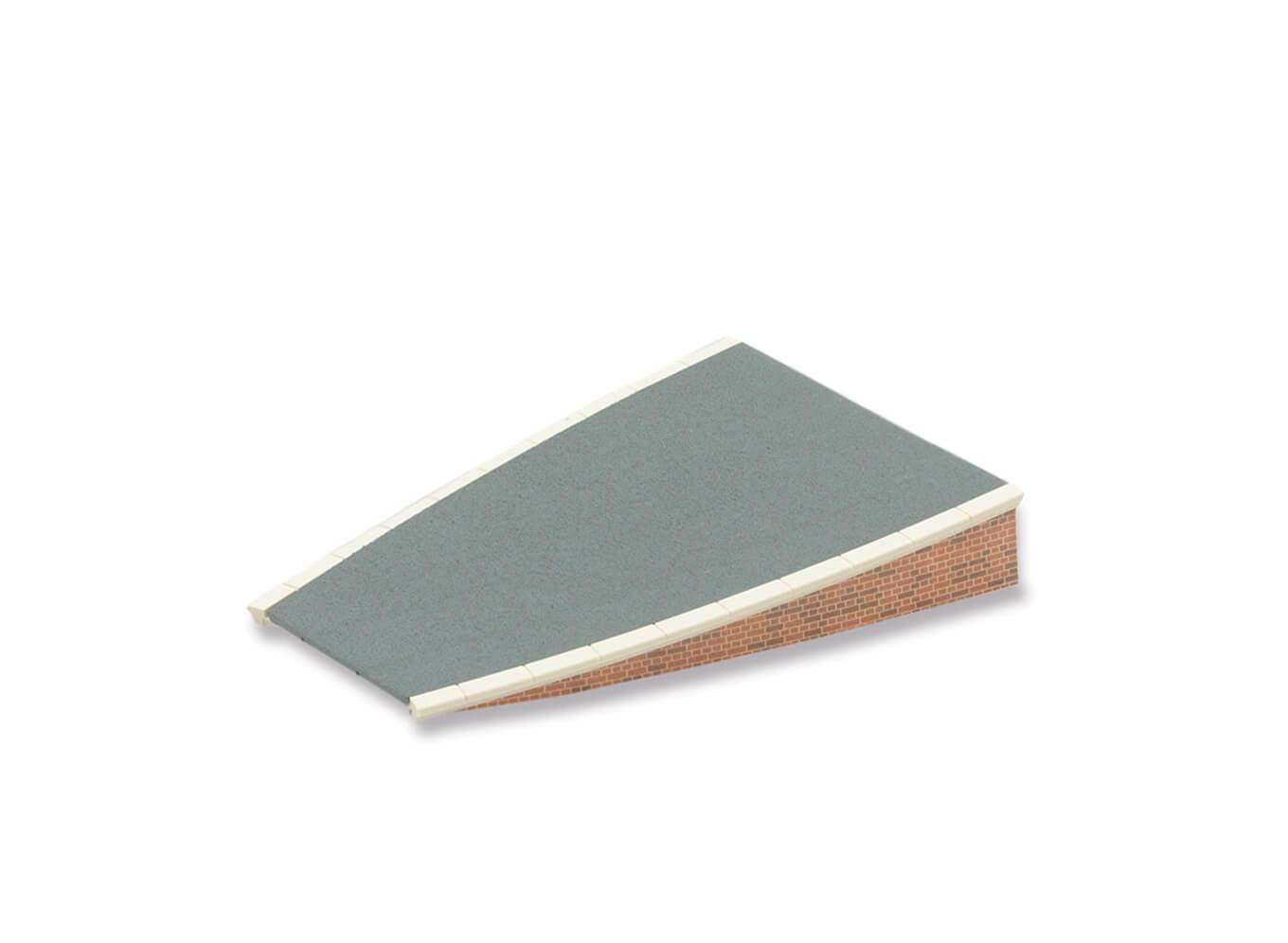 Peco ST-296 Platform Ramp, Brick - Chester Model Centre