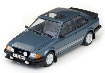 SUNSTAR (H4999R) 1/18 Scale FORD ESCORT RS1600i 1984 Caspian Blue RHD UK EXC LTD - Chester Model Centre