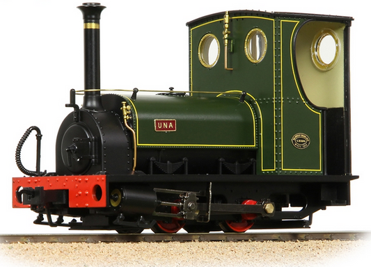 Bachmann 71-028 Quarry Hunslet 0-4-0 Tank 'UNA' Lined Green - Chester Model Centre